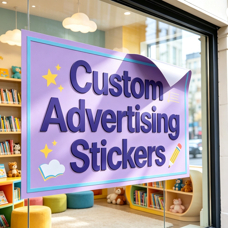 Commercial Printing Business - Autocollants personnalisés sur mesure pour l'image