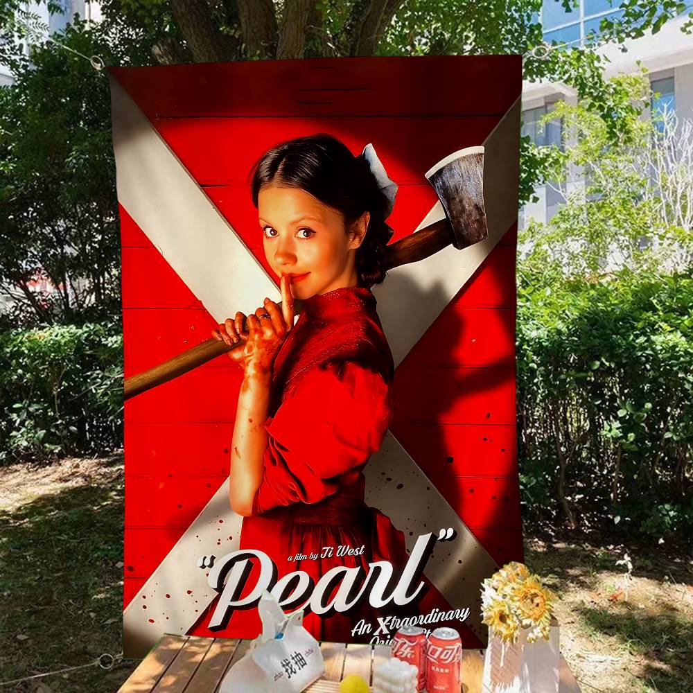 P-PearlS HORROR MOIVE Drapeau  - Commercial Printing Company avis et prix