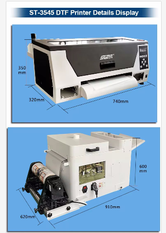 Mini-imprimante A3 DTF la moin - Commercial Printing Machine For Clothes avis et prix